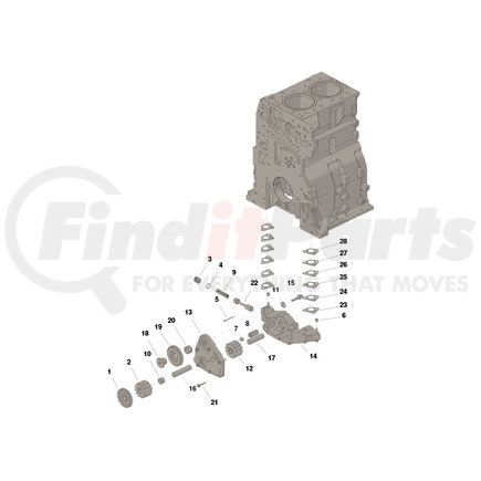 4309500 by CUMMINS - KIT,LUBE PUMP