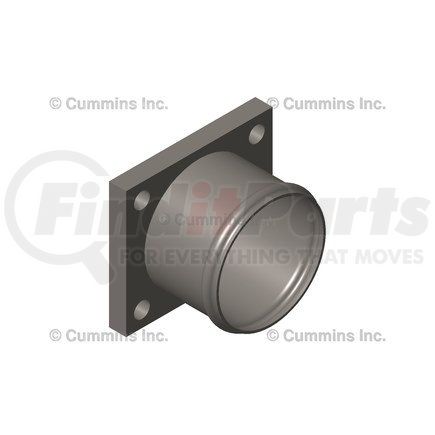 4310911 by CUMMINS - Engine Coolant Water Outlet Adapter