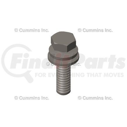 4318223 by CUMMINS - Captive Washer Cap Screw