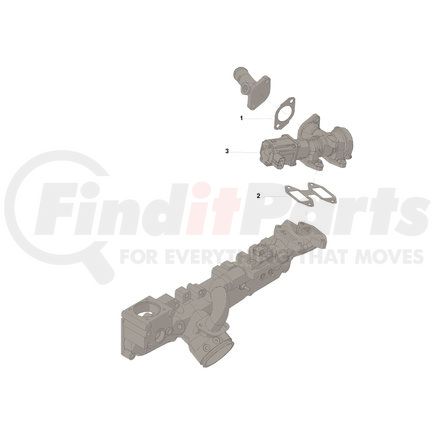 4376192 by CUMMINS - Exhaust Recirculation Valve Kit