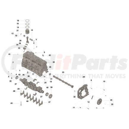 4947577 by CUMMINS - Engine Short Block