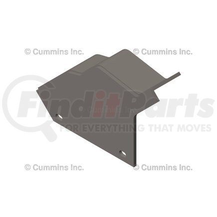 4914073 by CUMMINS - Drive Belt Guard - Bracket