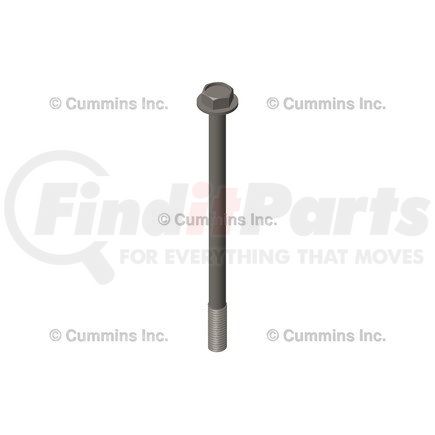 4981214 by CUMMINS - Screw Cap - Hexagon Flange Head