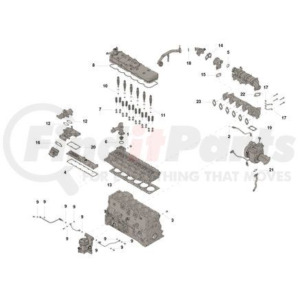 4955354 by CUMMINS - Engine Gasket Set