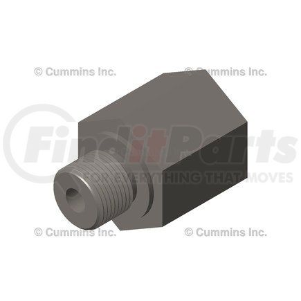 4955460 by CUMMINS - Multi-Purpose Hose - Plain Adapter