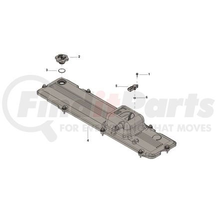 4955699 by CUMMINS - COVER,VALVE