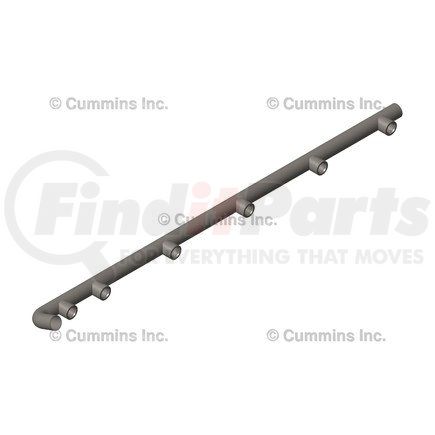 4956484 by CUMMINS - Exhaust Manifold Down Pipe - Water Transfer