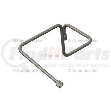 4967698 by CUMMINS - Engine Coolant Water Outlet Tube