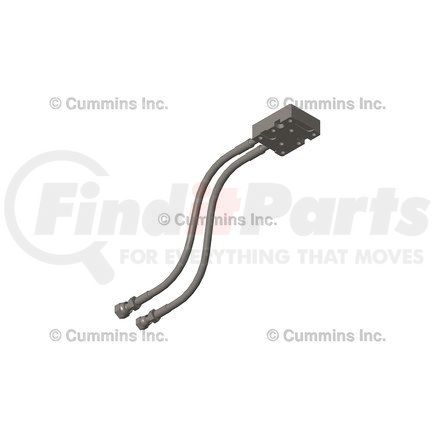 5260801 by CUMMINS - Turbocharger Oil Line Adapter