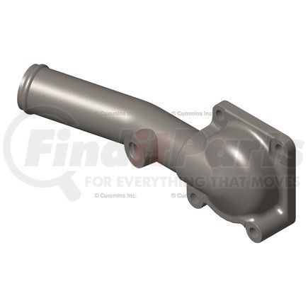 5274203 by CUMMINS - Exhaust Gas Recirculation (EGR) Cooler Hose - Air Transfer