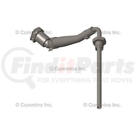 5418423 by CUMMINS - Exhaust Gas Recirculation (EGR) Tube - fits EPA17 Automotive 8.9L ISC/ISL Engine Model