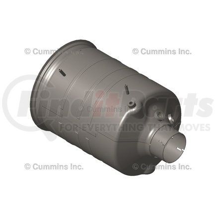 5418486 by CUMMINS - Diesel Oxidation Catalyst (DOC) - Outlet