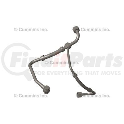 5440985 by CUMMINS - Tur Coolant Drain Tube
