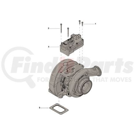 5494878 by CUMMINS - Turbocharger Actuator Kit