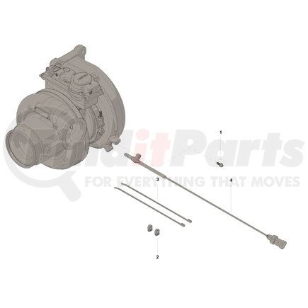 Cummins 5550059 ABS Wheel Speed Sensor ABS Wheel Speed Sensor