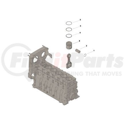 5579276 by CUMMINS - Engine Piston Kit