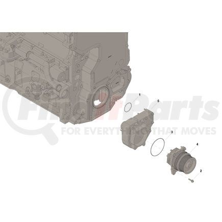 5579269 by CUMMINS - Engine Water Pump Kit