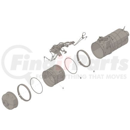 5579359 by CUMMINS - Diesel Particulate Filter (DPF)