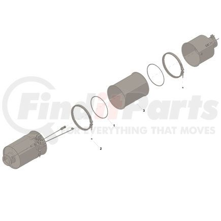 5579363 by CUMMINS - KIT,PARTICULATE FILTER