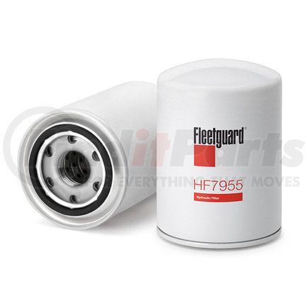 HF7955 by CUMMINS - Hydraulic Filter - Spin-On Design