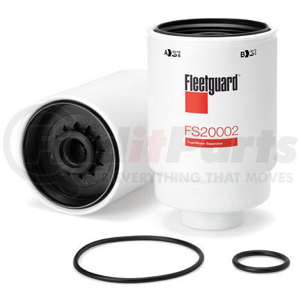 FS20002 by CUMMINS - 6.6L Duramax Fuel / Water Separator