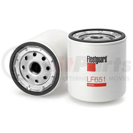 LF651 by CUMMINS - Engine Oil Filter - Full-Flow Spin-On Design