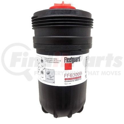 FF63009 by FLEETGUARD - Fuel Filter - NanoNet for Cummins B/L Series Engines