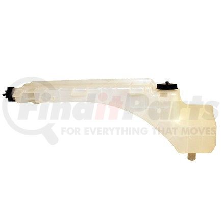 S-22162 by NEWSTAR - Radiator Surge Tank - Plastic, Clear, Front, 4 Mount Holes, Includes Caps, Sensor, Clamp