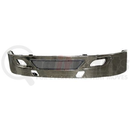 Newstar S-23235 Bumper Front Polished Bumper Assembly with Fog Lamp Holes Fit for 2008-2020 International ProStar