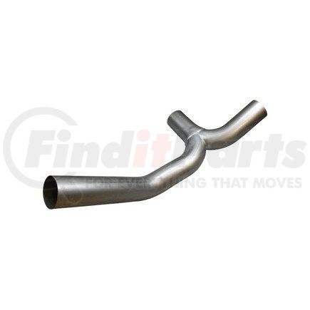 S-25492 by NEWSTAR - Exhaust Y Pipe - 5" ID, 5" OD, Aluminized Steel, 10 lbs (Peterbilt 330-587)