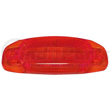 130-25R by PETERSON LIGHTING - 130-25 Replacement Lens for Hard-Hat Clearance/Side Marker - Red Lens