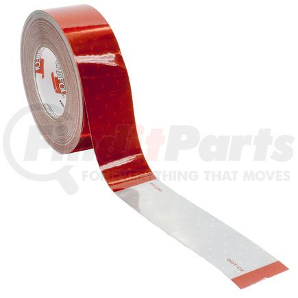 465-4 by PETERSON LIGHTING - Conspicuity Tape, Red/White