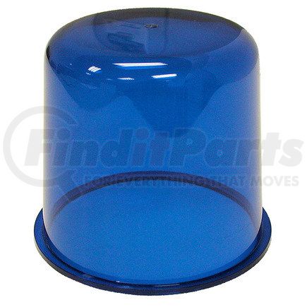 756-15B by PETERSON LIGHTING - 756-15 Rotating Light Replacement Lenses - Blue Replacement Lens
