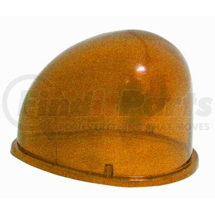 774-15A by PETERSON LIGHTING - 774-15 Teardrop Revolving Light Replacement Lenses - Amber Replacement Lens