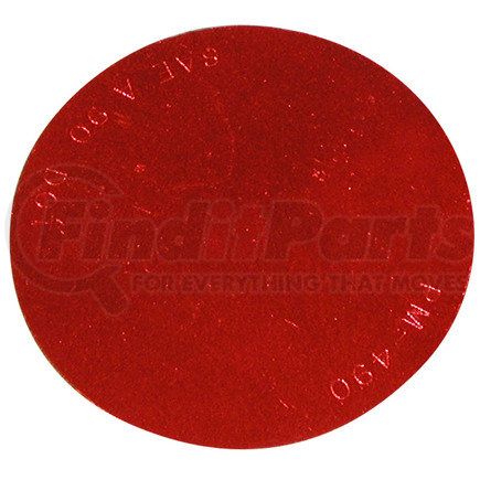 B490R by PETERSON LIGHTING - 490 Series Spitfire ™ Round Reflector - Red