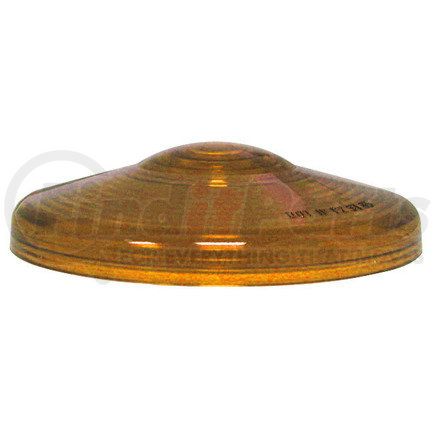 338-15A by PETERSON LIGHTING - 338-15 Single-Face Stop/Turn/Tail Replacement Lenses - Amber Replacement Lens