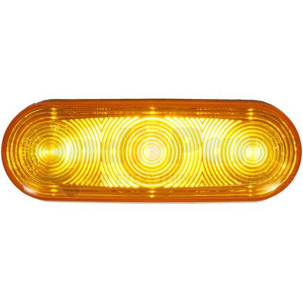 M321A by PETERSON LIGHTING - 320A/321A LumenX® LED Turn/Marker/Agricultural Flashing Warning Light - Amber, PL3 receptacle