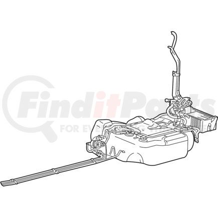 1S4Z9002AA by FORD - TANK ASM FUEL