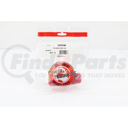 LED19R by POWER PRODUCTS - Marker Light, Thin Line Red, 2 LED