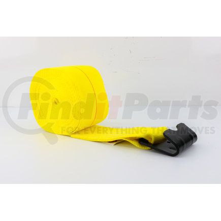 LCW430FH by POWER PRODUCTS - Winch Strap, 4” x 30’, with Flat Hook, Yellow