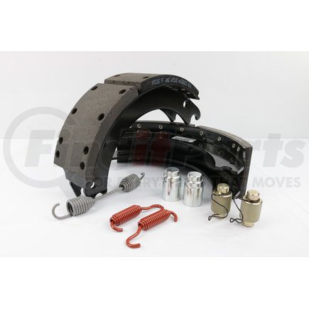 J4702Q1 by POWER PRODUCTS - New Lined Brake Shoe Kit - Premium Mix - 23K Rated; 4702Q