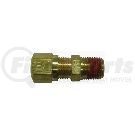 N68-6-4 by POWER PRODUCTS - Connector Male, Brass, 3/8 x 1/4, for Nylon Tubing