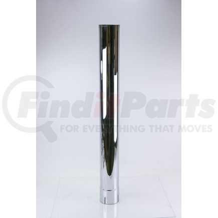43610 by POWER PRODUCTS - Exhaust Stack Pipe, Straight, 4" ID, 36" Length, Chrome