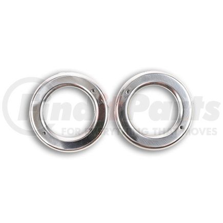 CZ30S-2 by POWER PRODUCTS - Stainless Steel Pk. 2” Round Light Grommet Cover w/Screws
