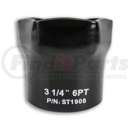 Power Products ST1908 Axle Nut Socket 3-1/4" 6-Point Brg Nut Sckt