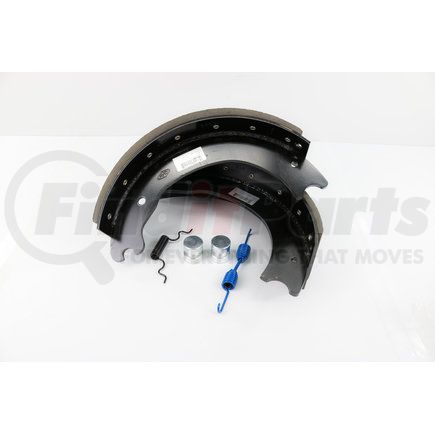 J1443E1 by POWER PRODUCTS - New Lined Brake Shoe Kit - Premium Mix - 23K Rated; 1443E