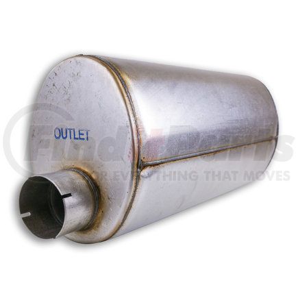 M2-35358X11 by POWER PRODUCTS - Muffler - Type 2 - End Inlet / End Outlet / Offset