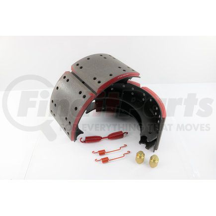HDV4709E220S by HD VALUE - New Lined Brake Shoe Kit - Standard Mix - 20K Rated; 4709E2