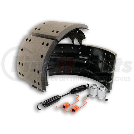 B4709E21 by POWER PRODUCTS - New Lined Brake Shoe Kit - Standard Mix - 20K Rated; 4709E2