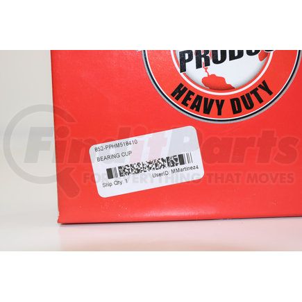 PPHM518410 by POWER PRODUCTS - Bearing Cup - Inner & Outer, Propar Trailer Axle